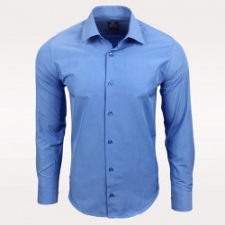 Pánská košile s dlouhým rukávem Rusty Neal modrá