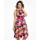 Dámské šaty Lindy Bop Audrey Vibrant Floral