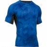 Pánské kompresní tričko Under Armour Printet SS modré