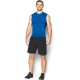 Pánské kompresní triko bez rukávu Under Armour HG modré
